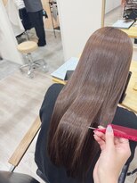 チェレ ロッソ 金剛店(Chere rosso)&nbsp;髪質改善ストレート・艶髪カラー・シアベージュ・アウターカラー