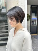 大人可愛い/20代30代40代/大人ショート/ショートボブ/葛谷 英司