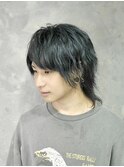 【ネオ平成ヘア】アッシュグレーショートウルフ