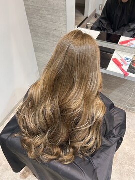 ロビン 反町横浜店(robin) ハイトーンミルクティーベージュ反町美容室