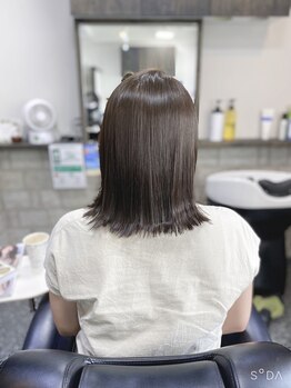 毛髪と頭皮の[ダブルケア]を追求したメニューあり！保湿ケアで頭皮とヘアの環境改善を！