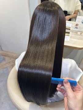 アンド ラ ブランシュ(&.La Blanche) 大宮/暗めカラー/ミディアムヘア/デザインカラー