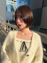 エイト プラット 渋谷2号店(EIGHT plat)&nbsp;ナチュラルブラウンカラー　レイヤーボブ　2/3