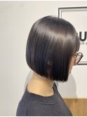 ラインがきれいなミニボブ