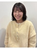 エフ ヘアーアンドリラクゼーション(F. hair & relaxation) くるっと柔らかいナチュラルボブパーマ