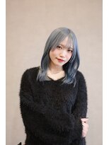 モネ 栄 久屋大通店(monet)&nbsp;ブルーベージュハイトーンカラーダブルカラーレイヤー