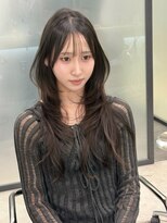 天神美容室&nbsp;ハッシュカット福岡×レイヤー×韓国巻き×髪質改善