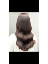 アース 明石店(EARTH)&nbsp;夏カラー◎縮毛矯正/顔周りレイヤー/くびれボブ/30代