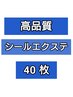 限定！【★★★★高品質人毛100%】シールエクステ40枚￥12000