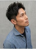 アップバングショート