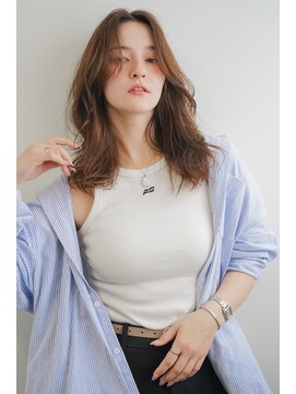 ニューヨークニューヨーク 阪急高槻店(NYNY) 鎖骨ラインでハネて可愛い＊レイヤーカット×くびれミディ