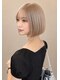 ビグディーサロン(BIGOUDI SALON)の写真/【大阪/梅田/北新地】レイヤーボブ・切りっぱなしボブが好評◎小顔魅せカットで毎朝のセットを楽に可愛く♪