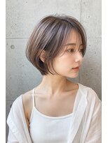 ピース バイ シータ(PEACE by CITA)&nbsp;夏の透明感シアーベージュ×コンパクトボブ20代30代40代