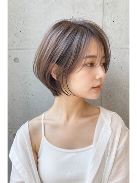 ピース バイ シータ(PEACE by CITA) 夏の透明感シアーベージュ×コンパクトボブ20代30代40代