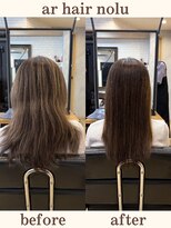 アールヘアノル(ar hair nolu) 髪質改善縮毛矯正 30