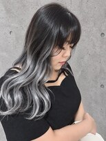 ピース バイ シータ(PEACE by CITA)&nbsp;シルバー×ブラック｜グラデーションカラー20代30代40代