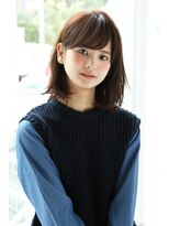 アンアミ オモテサンドウ(Un ami omotesando) 【Un ami】カットだけでナチュラル可愛い ミディ (増永剛大)