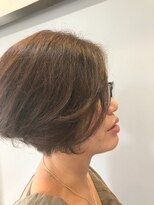 ヘアーメイク リーティ ウメガオカ(HAIR MAKE REATY UMEGAOKA)&nbsp;前下がり大人ボブ