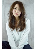 サロン デ レヴィ(salon des revie) 【revie 狭山市】透明感外国人風グレージュ☆ゆるふわセミディ