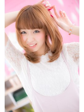 ヘアアンドビューティー ミック(Hair & Beauty miq) 可愛さ全開**ドール風ミディa(miq阿佐ヶ谷)