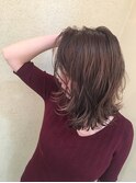 ハイライト×ミディアムボブ