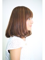 エスアンドエフ美容室 松富店(S&F) 柔らかワンカールボブ