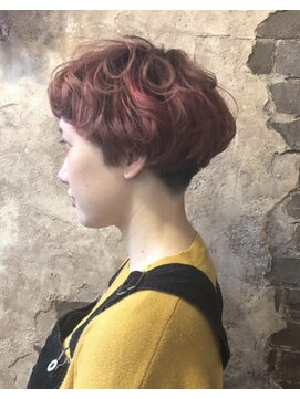 マギーヘア(magiy hair) magiyhair［西部笑］刈り上げマッシュ