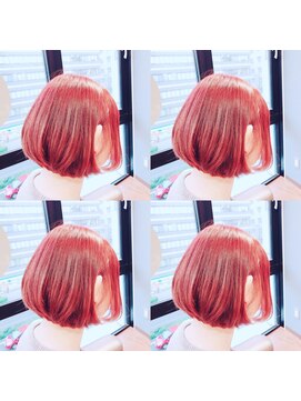 ヘアケアカルネ(HAIR CARE CARUNE) ☆ブリーチピンクカラー☆