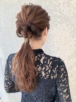 ラパンセヴェール(LA PENSEE VERT)&nbsp;【LA PENSEE ayato】ドレスヘアセット 、パーティー、二次会