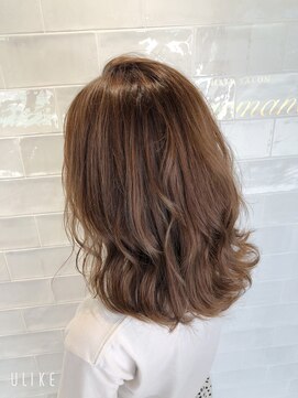 シェルマン(Charmant) 髪質改善カラーミルクティーベージュケアブリーチダブルカラー