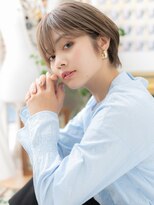 カバーヘア イヴ 戸頭店(COVER HAIR EVE)&nbsp;ブロンドカラー外国人風ナチュラルマッシュb戸頭20代30代40代