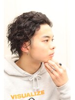 ヘアーアンドグルーミング ヨシザワインク(HAIR&GROOMING YOSHIZAWA Inc.)&nbsp;【ヨシザワ人形町】ストリートスパイラルパーマツーブロック