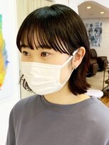 ノラキチジョウジ(NORA KICHIJOJI)&nbsp;#ボブ#くびれボブ#ぱつっとボブ#耳掛け#ワイドバング