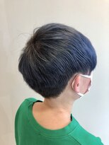 ヘアーアンドメイク アンジュ 中野店(Hair&Make ange) navy blue 