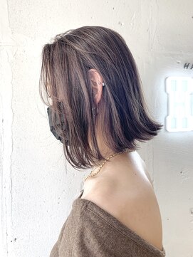ヘアーワークス ヘルム 渋谷店(HAIR WORKS HELM) 【HELM渋谷】バレイヤージュカラー