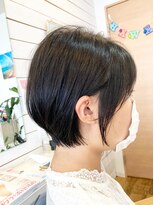 ラニハナクドウ(lanihana.kudo)&nbsp;+＊～耳掛けしても可愛い丸みショート～＊+