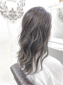 ベニス(VENICE) ロング×グレージュ