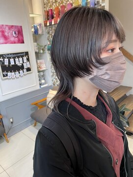 ネオリーブアイム 横浜西口店(Neolive aim) 横浜★襟足がお洒落ハイトーンクラゲウルフ