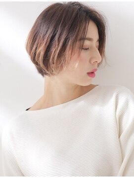 髪ストーリー美容室 ハンサムショート