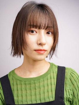 コージークルー(cozy creww) ★20代30代簡単スタイリング！外ハネな結べるボブ/フルバング