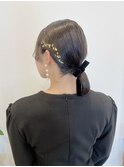 タイトめヘアセット