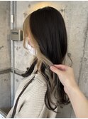 顔まわり可愛いフレーミングカラー
