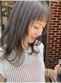 #グレージュ#ハイトーン#グレー