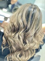 エイト 北千住店(EIGHT)&nbsp;バレイヤージュ×ミルクティーベージュ