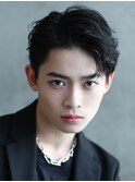韓国ショートマッシュ【かきあげソフトツーブロック】