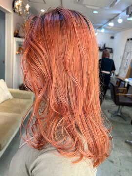 ニマ(nima) オレンジシアーカラー