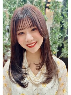 美容室クラフト 千葉ニュータウン店 韓国レイヤー