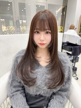 ノエシキカ(noe sikika) ロングヘア×レイヤーカットE-14