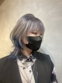 ヴァイス 渋谷店(VAICE)&nbsp;裾カラー×ウルフカット[渋谷/レイヤ＾－カット/個性派カラー]