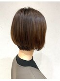 ナチュラルショートボブ